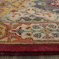 thumbnail image 4 of Safavieh Heritage Collection HG512A Handmade Traditional Oriental Premium Wool Area Rug, 8' x 8' Square, Multi, 4 of 4