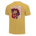 thumbnail image 3 of Men's Gold Arizona State Sun Devils Sketched Mascot Comfort Colors T-Shirt, 3 of 3