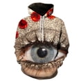 thumbnail image 2 of Sweat à Capuche Imprimé 3d pour Hommes, Manches Longues, Décontracté, Streetwear, 2 of 4