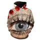 thumbnail image 2 of Sudadera con capucha con estampado de globo ocular en 3D para hombre, sudaderas casuales de manga larga con personalidad, sudaderas con capucha de gran tamaño para niños, ropa de calle, 2 of 5