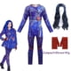 thumbnail image 2 of Audrey Evie Evil Mal Descendants Cosplay Costume Girls Birthday Party Halloween Costume And Wig For Kids Disguise Descendants 3, 2 of 3