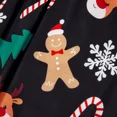 thumbnail image 5 of PatPat Women Pajamas Pants Christmas Gingerbread Man Reindeer Print Sleep Pants Soft Pj Bottom with Pockets, Black, 5 of 8