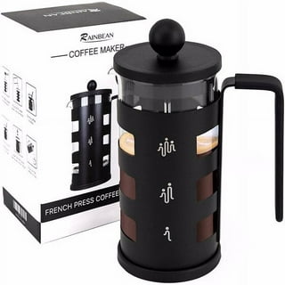 BonJour French Press Coffee Make 2 Cup, 6.5” Tall, 4” Wide.