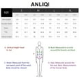 thumbnail image 3 of ANLIQI Women's Cotton Thermal Underwear Union Suits Long Henley Onesies Base Layer(Red,M), 3 of 7