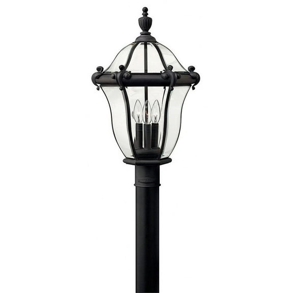 Hinkley Lighting - San Clemente - 3 Light Large Outdoor Post Top or Pier Mount
