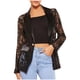 thumbnail image 2 of Cárdigan de moda para mujer, cuello alto, manga larga, informal, camiseta, blusa lisa, traje de encaje, cárdigan, abrigo para mujer, 2 of 9