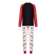 thumbnail image 4 of DuAnyozu Family Matching Pajamas Christmas Sleepwear Long Sleeve Sleep Shirt with Plaid Pants Soft Loungewear Pjs Set S-XXL, 4 of 10