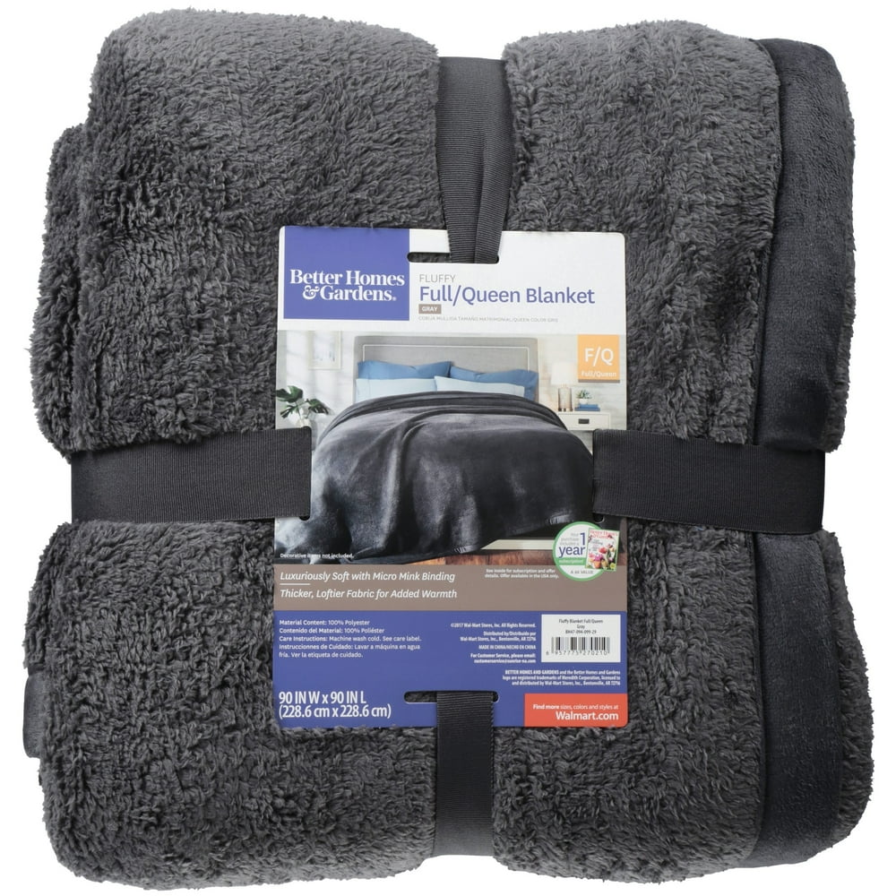 Better Homes & Gardens Fluffy Blanket, 1 Each