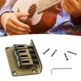 thumbnail image 3 of 4 Chevalet de Corde, Scratch Métal Ukulélé Pont Pièces de Rechange Selles Réglables avec Clé à Vis pour Instruments à Cordes, 3 of 7