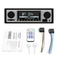 thumbnail image 1 of Lecteur MP3 Stéréo de Voiture Bluetooth Vintage Audio FM Récepteur Radio aux USB с, 1 of 1