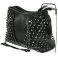thumbnail image 1 of GAXIRE 1Ud De Hombro Para Mujer En PU Con Y Tachuelas Negro Y, 1 of 6
