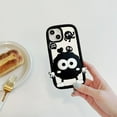 thumbnail image 2 of Case for iPhone 15 Pro,Cute 3D Kawaii Phone Cases Funny Butter Bear Angel Cartoon Cover with Keychain Soft Silicone Gel Drop Protection Case Women Girls for iPhone 15 Pro, 2 of 7