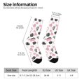 thumbnail image 2 of Cauagu Cute Dinosaur Print Crew Socks for Women and Men,Adult Athletic Running Socks 1-Pair Sports Socks Work Gear Socks with Moisture Wicking, 2 of 6