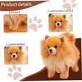 thumbnail image 4 of Peluche de Pomerania TUNC 10x9 pulgadas Relleno de algodón Juguete para perro, 4 of 5