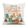 thumbnail image 2 of NSESSHome Fall Pumpkin Truck Throw Pillow Covers, 18 x 18 Inch Autumn Thanksgiving Harvest Plaid Decorations for Sofa Couch, 2 of 3