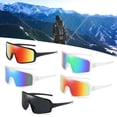 thumbnail image 2 of Xinwanna Cycling Sunglasses for Men Women UV 400 Protection Sports Sun Glasses for Baseball Cycling Running Driving Golf (Type D), 2 of 13