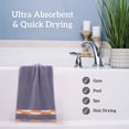 thumbnail image 4 of Rewera Toalla de algodón, Toalla Suave, Suave, Gruesa, Duradera, Altamente absorbente, Toalla de baño, Toalla de baño - 33 * 73 cm, 4 of 5