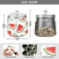 thumbnail image 2 of Yayeee Ashtray with Lid for Cigarette Smokeless Stainless Steel Home Ash Holder, Red Watermelon, 2 of 7