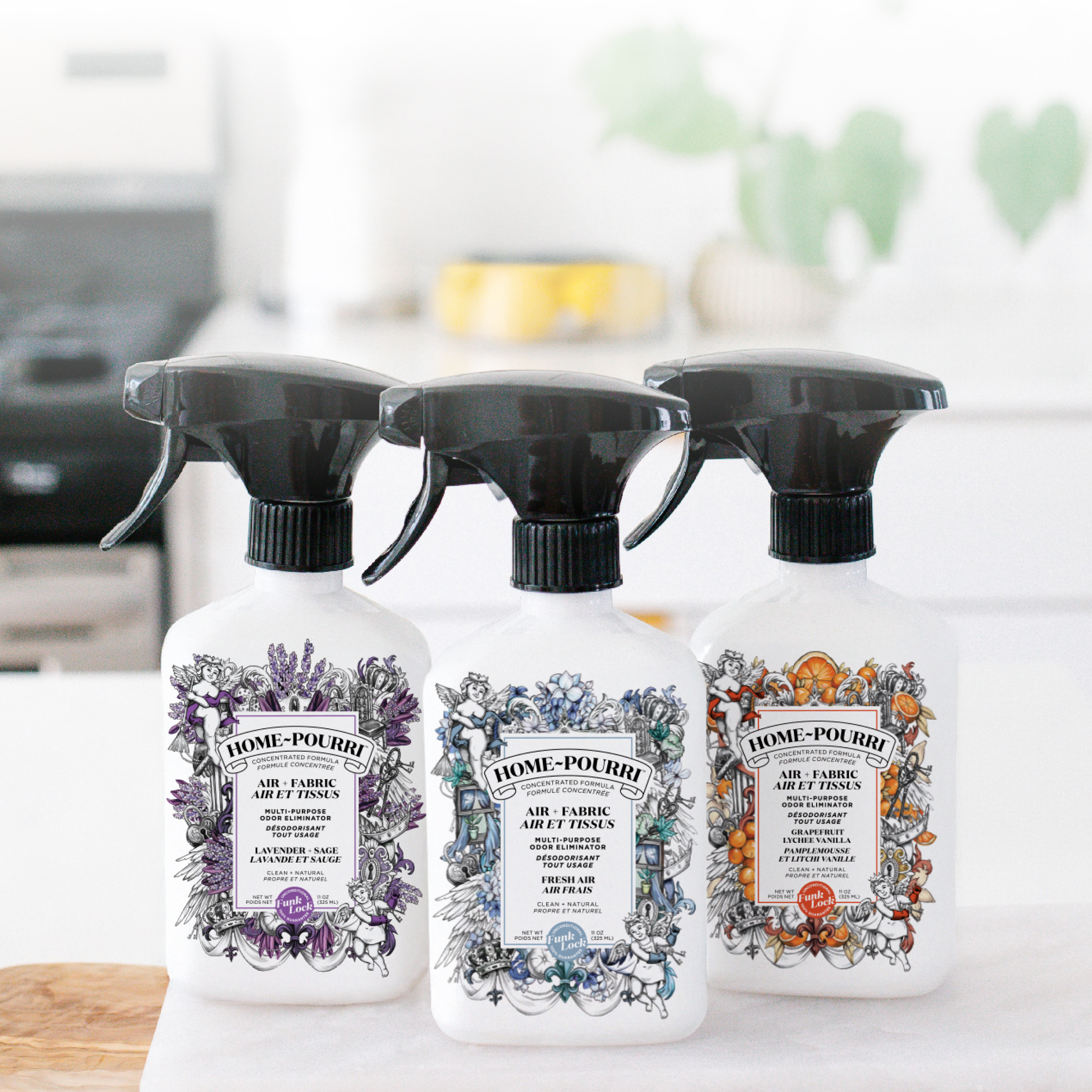 Home-Pourri Multi-Purpose Spray 325ml - Grapefruit Lychee Vanilla