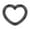Black, variant on 16 Gauge Daith Piercing Jewelry 16g 8mm Rose Gold Surgical Steel Heart Daith Earring 1pc