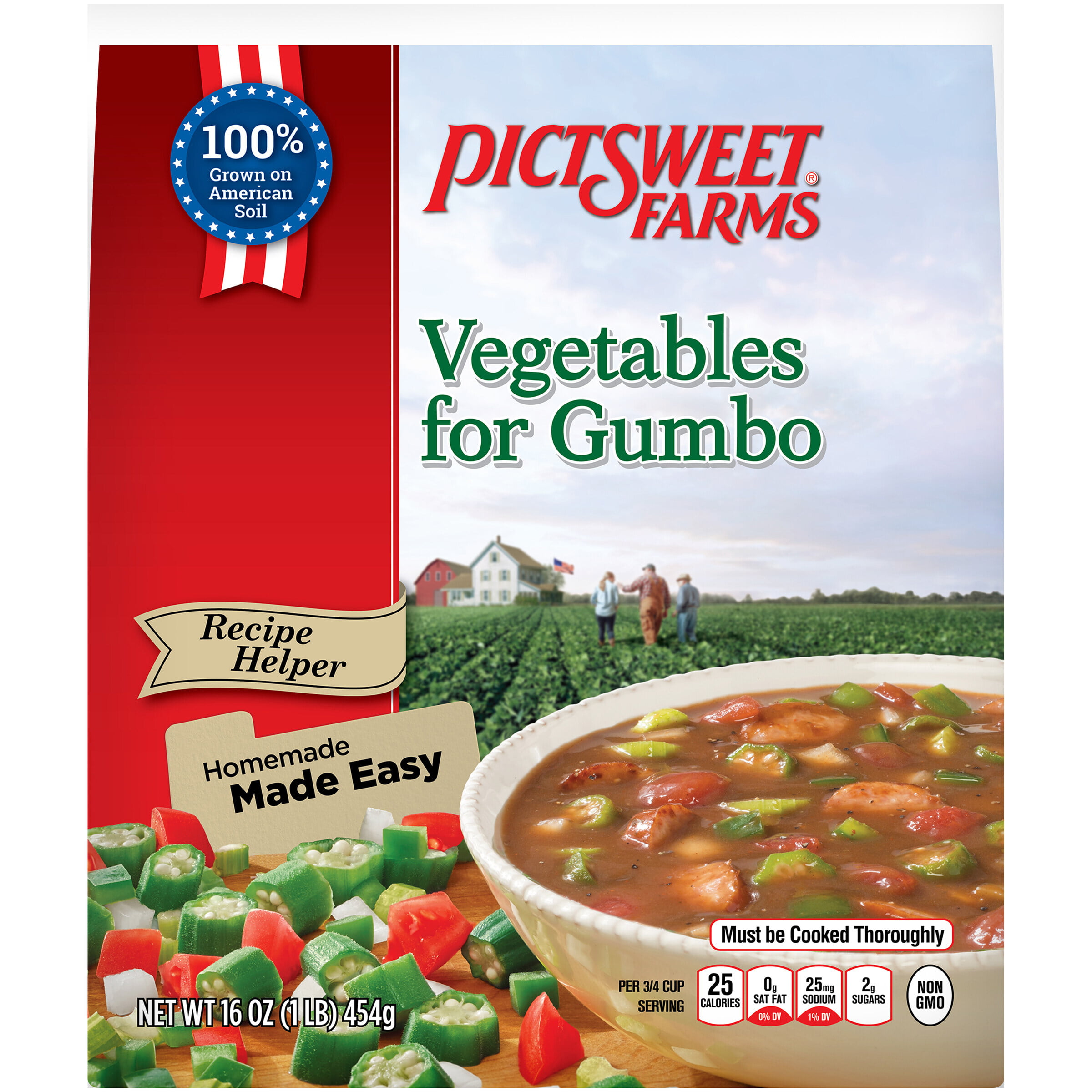 Pictsweet Farms® Recipe Helper Vegetables For Gumbo 16 Oz. Bag - Walmart.com