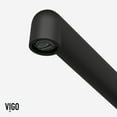 thumbnail image 6 of VIGO Jewel 11 in. H Single Handle Kitchen Bar Faucet in Matte Black-VG02053MB, 6 of 14