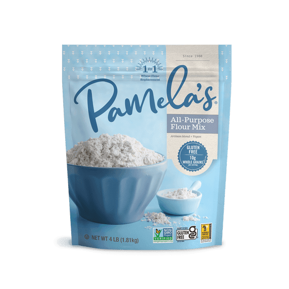 Pamela’s Gluten-Free All-Purpose Flour Mix, 4 lb Bag