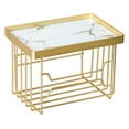 thumbnail image 3 of Shisuyan Iron Tissue Rack Golden 1Pcs 7.1x4.9x4.9in, 3 of 8