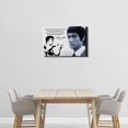 thumbnail image 4 of HFDF Poster for Bruce Lee Prts spirational Canvas Wall Art Positive Quotes Wall Decor Motivational Black White Movie Photos Sports saygs Picture Artwork for Home Gym Office - 24x20inch Framed, 4 of 6