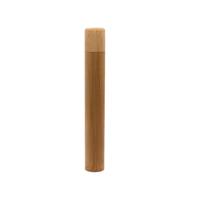 Portable Natural Toothbrush Case Tube for Travel Hand Made