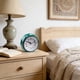 thumbnail image 4 of CaiYueKe Silent Snooze Alarm Clock with Night Light, Battery Operated Bedside Clock, Music Alarm for Heavy Sleepers, Office, Bedroom, Study Room, No Ticking Quiet Scan Sweep Second Hand, 4 of 7