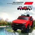 thumbnail image 5 of 12V Battery Powered Electric Car for Kids,Licensed Chevrolet Silverado Ride On Truck Car with Remote Control,MP3/FM, LED Lights,3.7mph Max Speed,Spring Suspension Electric Vehicle for Kids/Toddlers, 5 of 7