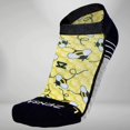 thumbnail image 2 of Zensah Bumblebees Socks (No Show) S / Yellow, 2 of 3