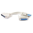 thumbnail image 1 of Cablesonline Cable De Impresora Con Divisor En Y Paralelo Macho/Doble Hembra Db25 De 8 Pulgadas (Ys-005), 1 of 5