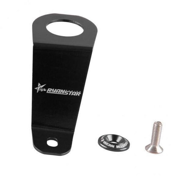 Almencla 3-6pack Car Automotive Radiator Stay Bracket for 92-95 EG Black 5 Pcs