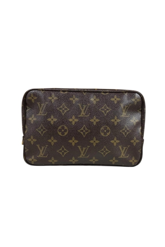 Pre-Owned Louis Vuitton Trousses Toilette 23 Monogram Handbag Pouch Canvas M47524 Women's LOUIS...