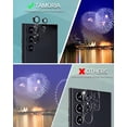thumbnail image 6 of [2+2 Pack Compatible for Samsung Galaxy S23 Ultra Privacy Screen Protector + Camera Lens Protector 9H Tempered Glass Black Anti-Explosion Anti-spy Screen Film for Samsung S23 Ultra 5G, 6 of 7