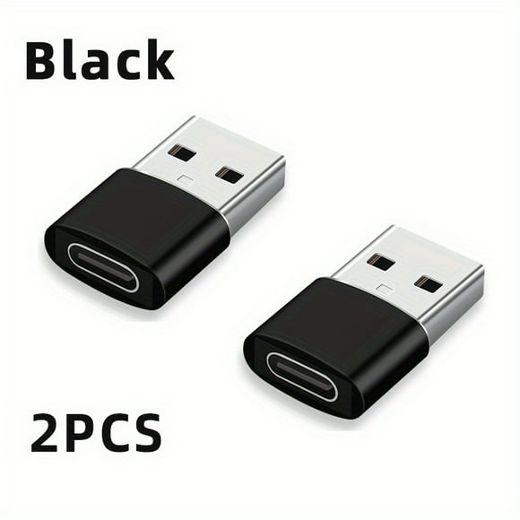 Black Friday deal 2Pcs USB OTG A Male To Type C Female Adapter Converter For IPhone 14 13 12 11 Pro Max