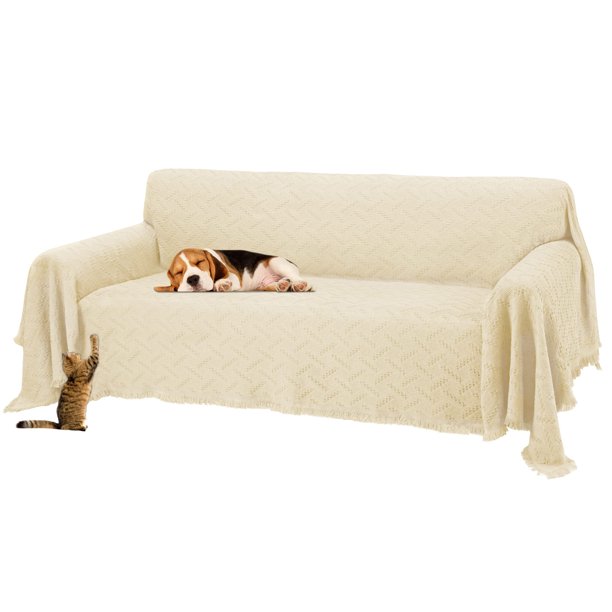 Sanmadrola Sofa Cover, Couch Covers for 3 Cushion Couch Sofa, Sectional