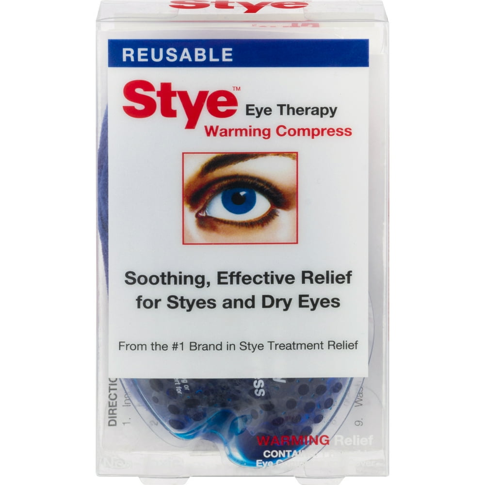 Stye Warming Compress, Eye Therapy, Reusable, Box, 1.0 CT
