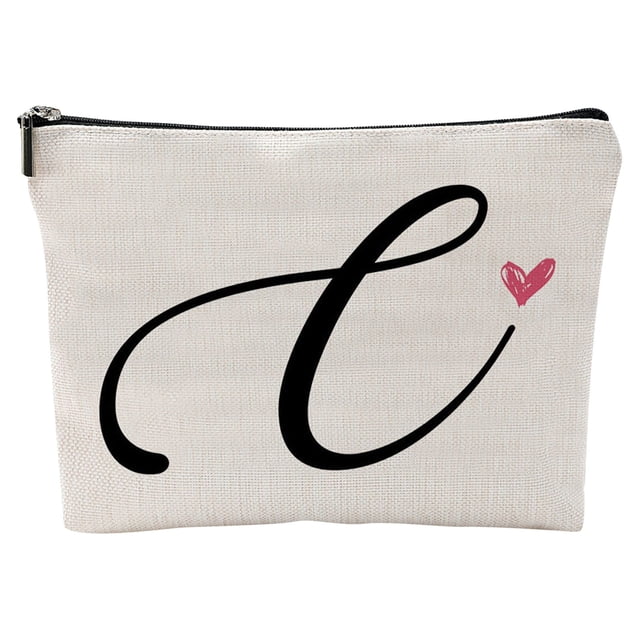 Estuche de Maquillaje con Texto En Inglés "You Send Love", Neceser para Amigos, Bolsa de Maquillaje para Regalar a Amigos.
