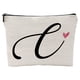 thumbnail image 1 of Bolsa de maquillaje You Send Love: estuche organizador de artículos de tocador de viaje con cierre de cremallera, ideal para guardar cosméticos para mujeres y amigas, regalo perfecto para viajes y, 1 of 5