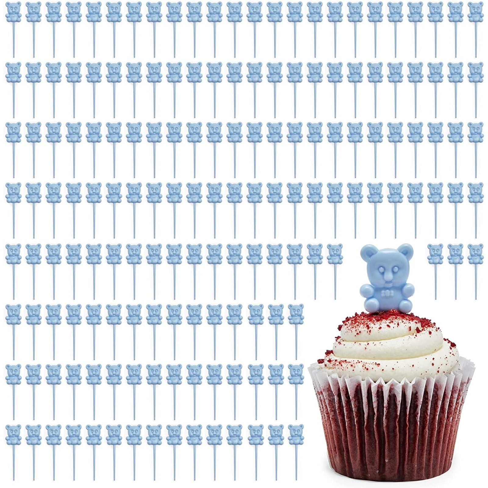 20 x It's A Boy/Girl Cake Picks Cupcake Toppers Flags Baby Shower Decor 6A 