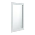 thumbnail image 6 of DecMode White Wooden Rectangle Room Wall Mirror, 24" x 1" x 42", 6 of 12