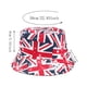 thumbnail image 3 of Sombreros con estampado de la bandera de Inglaterra, sombrero de pescador de doble cara con visera protectora solar para hombres y mujeres., 3 of 7