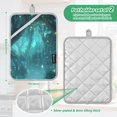thumbnail image 6 of Yayeee Pot Holders Kitchen Heat Resistant with Pocket 7"x9.8" Cotton Oven Cooking Hot Pads, Magical Forest, 6 of 7