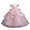 Princess Dress-Pink, variant on KkSLirnhs 8 Years Girls Dresses under $10.00 Girls' Princess Dresses Summer New Short Sleeve Ruffled Lace Round-Neck Embroidery Mesh Princess Bow Skirt Pink
