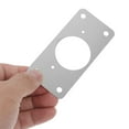 thumbnail image 2 of Door Hinge Repair Tool Door Frame Repair Kit Repair Hinge Plate 9.00X4.40X0.10CM Silver, 2 of 6