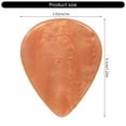 thumbnail image 3 of Droplet Shape Guitar Pick Enduring Resin Acoustic Guitar Pick Ukulele Plectrums Electric Guitar Pick Guitar Accessories, 3 of 9