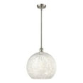 thumbnail image 7 of Innovations Lighting - White Mouchette - 1 Light Stem Hung Pendant In Modern, 7 of 7